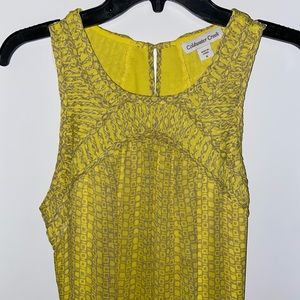 Yellow maxi wedding guest dress